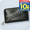 \7/15は全品10倍★さらに+7倍/ フェラガモ 長財布 メンズ Ferragamo 661212CALF NER 764 219 ブラック ウォレット ブラ...