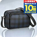 \7/15は全品10倍★さらに+7倍/ バ-バリ- ショルダーバッグ メンズ レディース ブランド BURBERRY チェック 8073271 ブラック