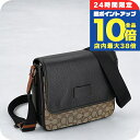 \7/15は全品10倍★さらに+7倍/ コーチ ショルダーバッグ メンズ ブランド COACH CE534 カーキ/ブラックマルチ