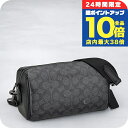 \7/15は全品10倍★さらに+7倍/ コーチ ショルダーバッグ メンズ ブランド COACH CV762 チャコール/ブラック