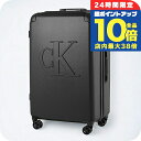 \7/15は全品10倍★さらに+7倍/ カルバンクライン スーツケース メンズ レディース ブランド Calvin Klein LH818LN3 BLK S ブラック