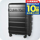 \7/15は全品10倍★さらに+7倍/ カルバンクライン スーツケース メンズ レディース ブランド Calvin Klein LH818RL3 BLK S ブラック
