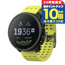 \7/30は全品10倍★さらに+7倍/ スント バーティカル ブラック ライム 充電式クオーツ スマートウォッチ ブランド メンズ レディース SUUNTO S...