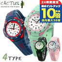 \7/30は全品10倍★さらに+3倍/ カクタス クオーツ キッズ 男の子 女の子 腕時計 CAC-116 CACTUS 選べるモデル プレゼント ギフト