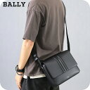 \さらに+4倍★今だけ!!/ バリー ショルダーバッグ メンズ ブランド BALLY MYTHOS クロスボディバッグ 6310494 ブラック バッグ