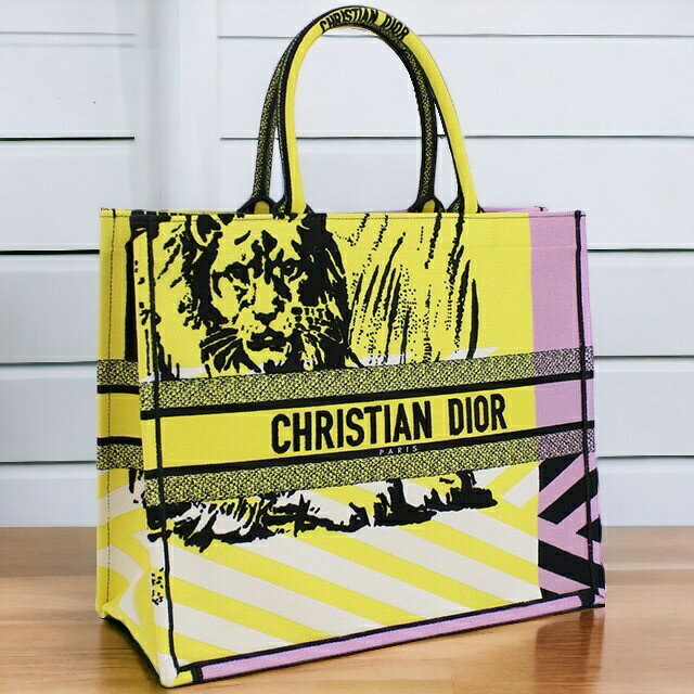 ディオール バッグ（レディース） ディオール トートバッグ レディース Christian Dior キャンバス イタリア M1286 マルチカラー バッグ