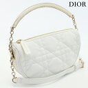 \7/15は全品10倍★さらに+7倍/【中古】 クリスチャンディオール ハンドバッグ レディース Christian Dior ヴァイブ ホーボーバッグ スモール レザー M7200ONOA_879 ホワイト 軽量 小さめ 手提げ ブランド 高級 おしゃれ プレゼント 女性 実用的 かわいい