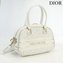 【中古】 クリスチャンディオール ミニボストン レディース ブランド Christian Dior VIBE ミディアム クラシック レザー M6204 ODDT ホワイト