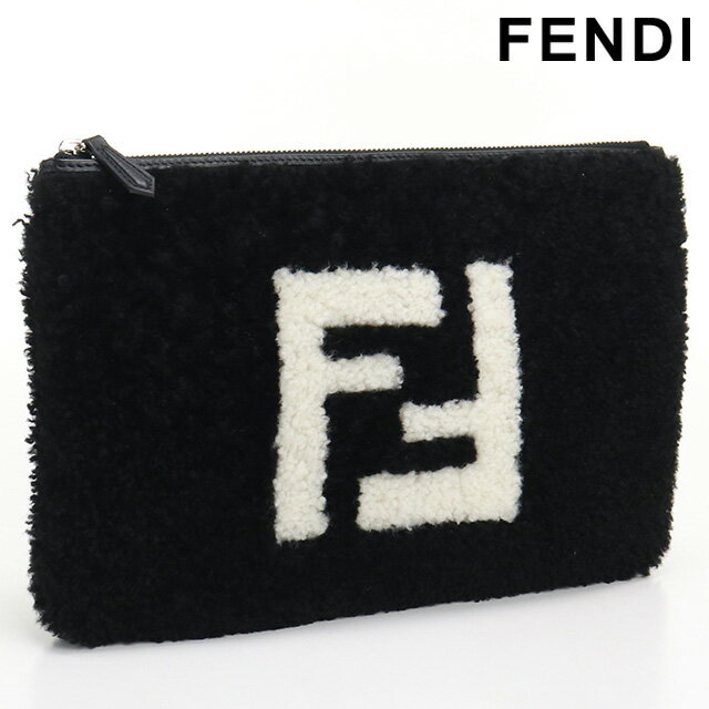 ＼16日2時まで★先着2100円OFFクーポン／【中古】 フェンディ クラッチバッグ ユニセックス ブランド FENDI クラッチバッグ 7N0078 A4K4 F0D4B ブラック