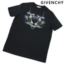 ＼5/5は超激アツ★2,170円割引クーポン！全品10%OFFに+3倍／【中古】 ジバンシー 半袖Tシャツ メンズ ブランド GIVENCHY Tシャツ コットン100% BW70813Z3T ブラック