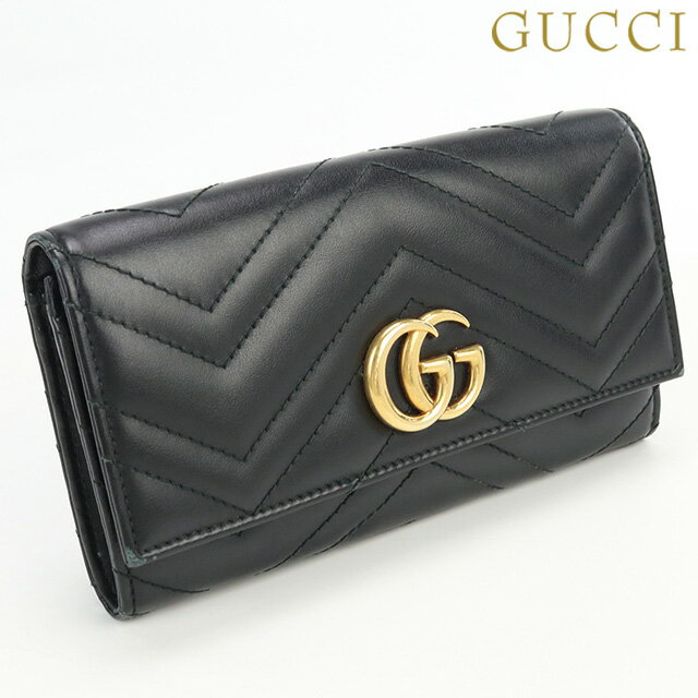 ѡSALE2000OFFݥ󡿡š å Ĺۥ޾դ ǥ ֥ GUCCI GGޡ ͥ󥿥륦å 쥶 443436 DTD1T 1000 ֥å