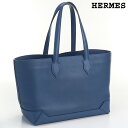 【中古】 エルメス トートバッグ ユニセックス ブランド HERMES マキシボックスカバ36 エバーカラー ブルー