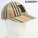 【中古】 バーバリー キャップ ユニセックス ブランド BURBERRY ベースボールキャップ コットン 8026924 ベージュ 帽子