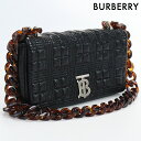 【中古】 バーバリー ショルダー レディース ブランド BURBERRY スモール ローラバッグ レザー ブラック バッグ