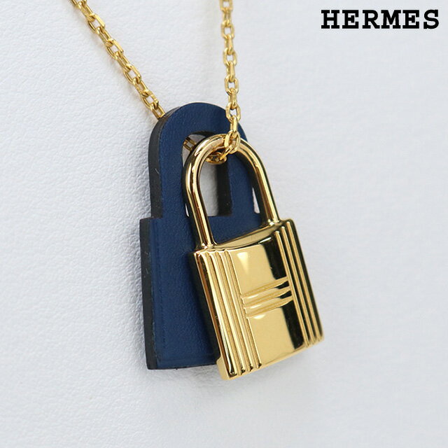 ＼2日10時まで★全品10%割引クーポン／ エルメス ネックレス レディース ブランド HERMES オーケリー ネックレス メタル ネイビー アクセサリー