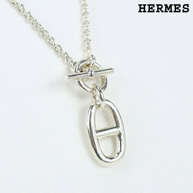 ＼2日10時まで★全品10%割引クーポン／ エルメス ネックレス レディース ブランド HERMES シェーヌダンクル アミュレット メタル シルバー アクセサリー