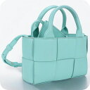 【中古】 ボッテガヴェネタ トートバッグ レディース BOTTEGA VENETA イントレチャート キャンディー アルコ トートバッグ 729029 ブルー ...