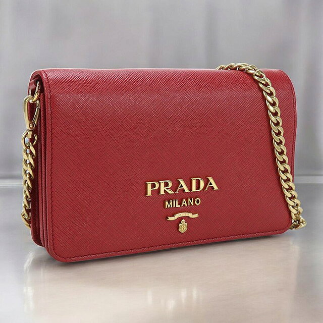 楽天市場】PRADA チェーンウォレットの通販