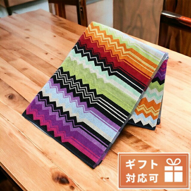 ミッソーニ ハンカチ ユニセックス MISSONI コットン100% ポルトガル 1G3SP マルチカラー 小物