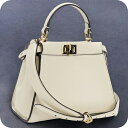 \10%割引クーポン★7日10時迄/【中古】 フェンディ ハンドバッグ レディース FENDI ピーカブー ミニ 2WAYハンドバッグ レザー 8BN244 A...