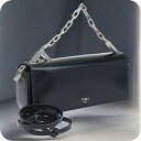 \6/15は全品10倍★さらに+7倍/【中古】 フェンディ ハンドバッグ レディース ブランド FENDI 2WAYハンドバッグ レザー 8BS072 ANX2 ブラック バッグ 軽量 小さめ 手提げ 高級 おしゃれ プレゼント 女性 実用的 かわいい