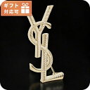 \さらに+4倍★今だけ!!/ サンローラン ブローチ レディース ブランド SAINT LAURENT イタリア 804317 ゴールド系 小物