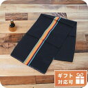 \さらに+9倍で最大50倍/ ポール・スミス マフラー メンズ Paul Smith イタリア M1A454D ネイビー系 小物 プレゼント 実用的