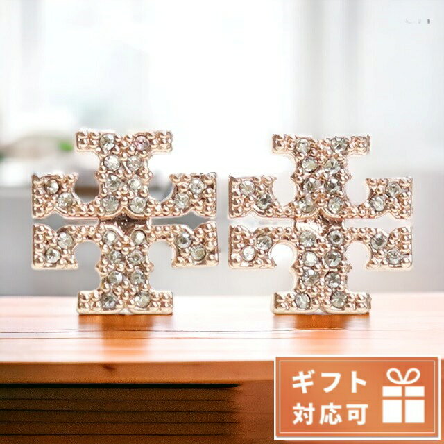 乐天商城 - トリーバーチ ピアス レディース TORY BURCH メタル 53423 ROSE GOLD ピンク系 ジュエリーアクセサリー
