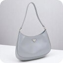 \10%割引クーポン★7日10時迄/【中古】 プラダ ショルダーバッグ レディース ブランド PRADA プラダ クレオ 1BC499 ZO6 F0591 ブル...
