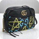 \10%割引クーポン&さらに+12倍★7/20限定/【中古】 グッチ ショルダーバッグ レディース ブランド GUCCI GGマーモント チェーンショルダー GU89295 ブラック バッグ 斜めがけ 高級 おしゃれ プレゼント 女性 実用的 かわいい