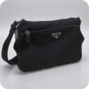 【中古】 プラダ ショルダーバッグ ユニセックス ブランド PRADA PR85752 ブラック バッグ