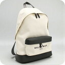 【中古】 バレンシアガ リュック メンズ ブランド BALENCIAGA バックパック レザー 392007 ホワイト バッグ