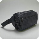 【中古】 ボッテガヴェネタ ボディバッグ メンズ ブランド BOTTEGA VENETA イントレチャート ベルトバッグ BO94906 ブラック バッグ