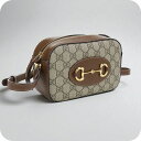 【中古】 グッチ ショルダーバッグ レディース ブランド GUCCI ホースビット 1955 スモール カメラバッグ GU94379 ブラウン バッグ 斜めがけ 高級 おしゃれ プレゼント 女性 実用的 かわいい