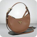 【中古】 プラダ ショルダーバッグ レディース ブランド PRADA 2WAY PR92240 ブラウン バッグ 斜めがけ 高級 おしゃれ プレゼント 女性 実用的 かわいい