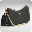 【中古】 プラダ ショルダーバッグ レディース ブランド PRADA ミニ バッグ ブラック バッグ 斜めがけ 高級 おしゃれ プレゼント 女性 実用的 かわいい