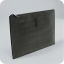 【中古】 サンローラン クラッチバッグ ユニセックス ブランド SAINT LAURENT SL94752 ブラック バッグ