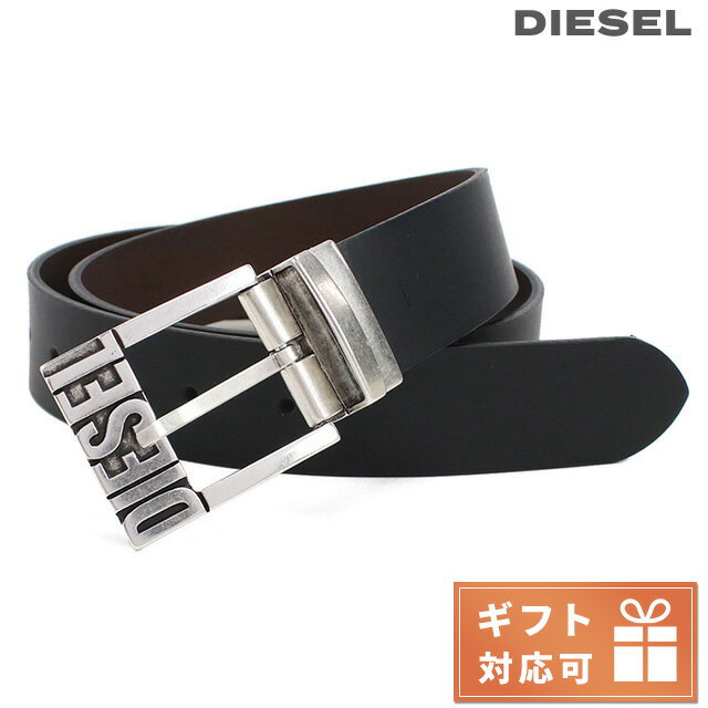 樂天商城 - ディーゼル ベルト メンズ DIESEL レザー ルーマニア X08879 ブラック ブラウン系 小物 選べるモデル
