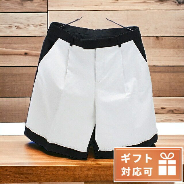 乐天商城 - ディオール ハーフパンツ メンズ Christian Dior 表地：ウール75% モヘヤ25%裏地：レーヨン100％別布：コットン100% イタリア 183C101A5 ホワイト系 ブラック ファッション 選べるモデル プレゼント 実用的