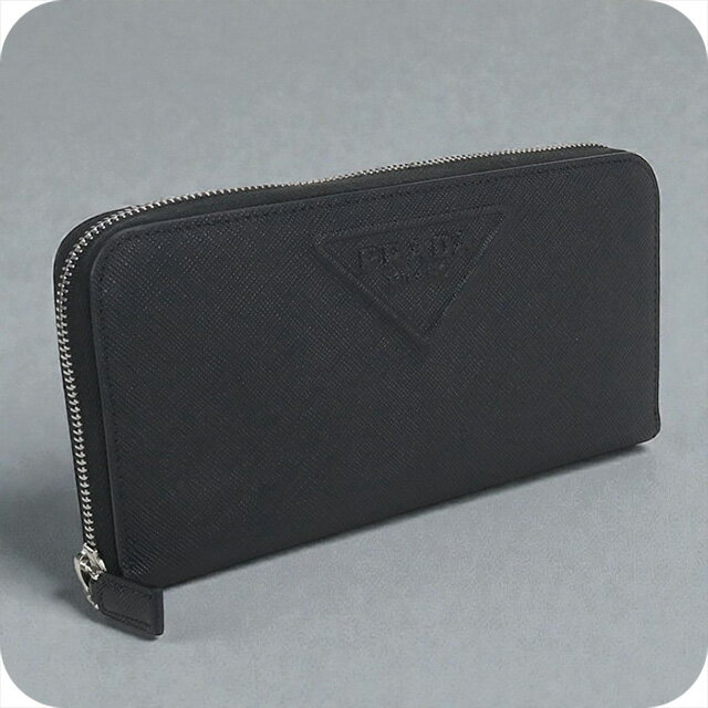 ����š� �ץ�� Ĺ���ۥ饦��ɥե����ʡ� ��� �֥��� PRADA ���ե������Υ쥶�� ���åץ��饦���Ĺ���� �쥶�� �֥�å� ����