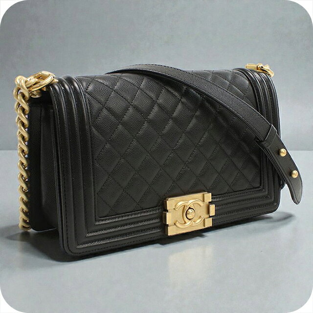 【中古】 シャネル ショルダーバッグ レディース ブランド CHANEL ボーイシャネル チェーンシ ...