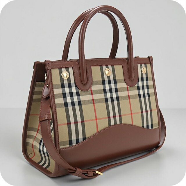 【中古】 バーバリー トートバッグ レディース ブランド BURBERRY バーバリーチェック 2WAY ベージュ 軽量 手提げ 高級 おしゃれ プレゼント 女性 実用的 かわいい