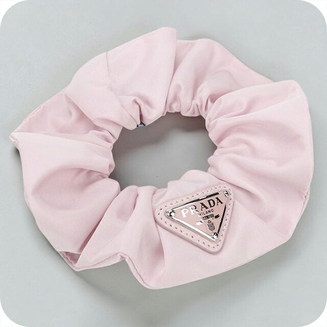 樂天商城 - 【中古】 プラダ シュシュ レディース ブランド PRADA ピンク ヘアアクセサリー