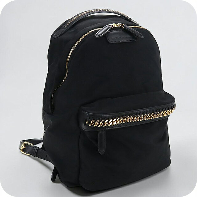＼2000円OFF+さらに9倍／【中古】 ステラマッカートニー リュック レディース ブランド STELLA MCCARTNEY ファラベラ バッグパック 456009 W8091 ブラック 旅行 高級 おしゃれ プレゼント 女性 実用的 かわいい