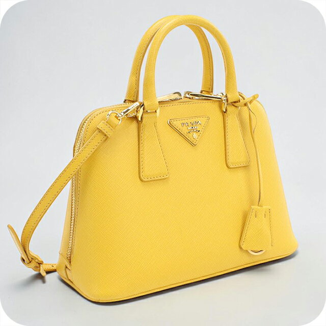 楽天市場】プラダ PRADA（カラーイエロー）（ハンドバッグ｜レディース