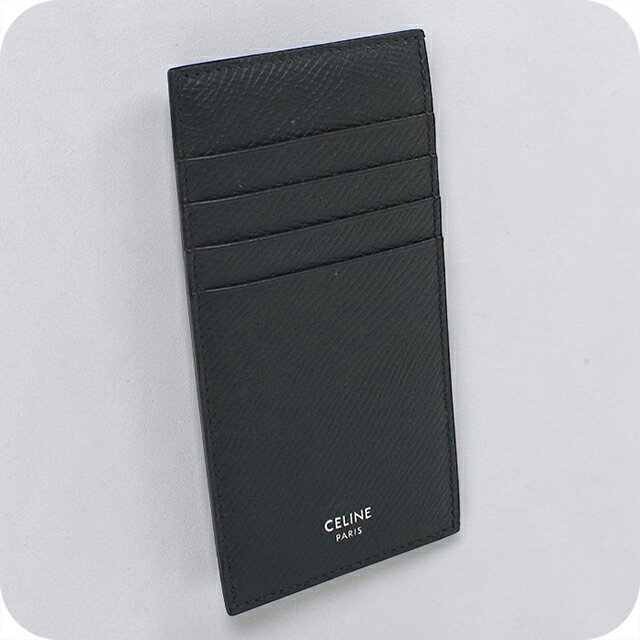 ＼10%OFF★SALEは30日まで／ 【中古】 セリーヌ カードケース コンパクト メンズ ブランド CELINE レザー 10B673BEL ネイビー 定期入れ 高級 おしゃれ プレゼント 実用的