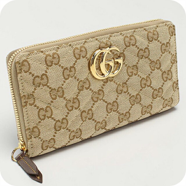 楽天市場】グッチ gucci 長財布 ラウンドファスナー ggマーモントの通販