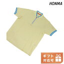 \全品5倍&さらに+9倍で最大50倍★5/15限定/ ホンマゴルフ シャツ メンズ 本間ゴルフ 麻 日本 931-731112 YE イエロー系 ファッション ...