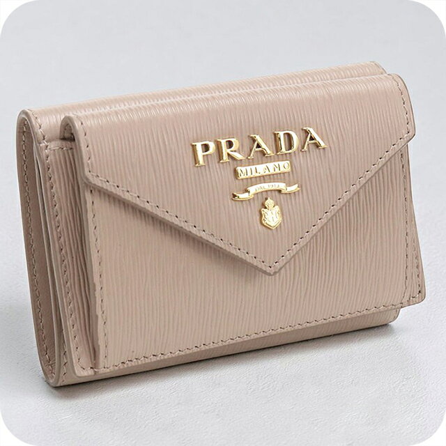 楽天市場】prada 三つ折り 財布 vitello moveの通販