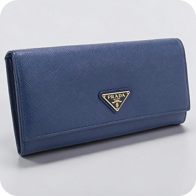 楽天市場】プラダ 長財布（カラーブルー）（財布・ケース｜バッグ